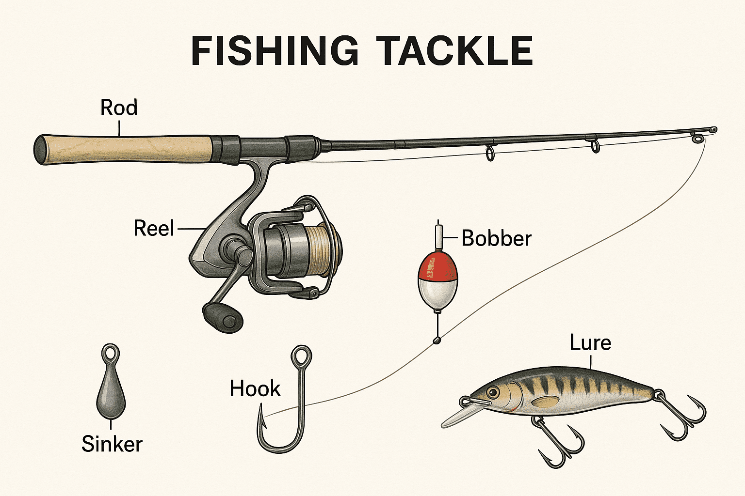 Fishing Tackle Guide | Lamulle Construction