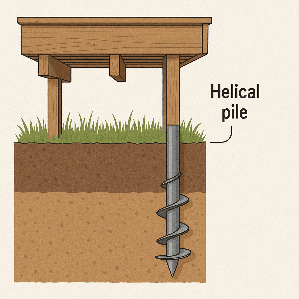 Helical Piles: A Reliable Foundation | Lamulle Construction